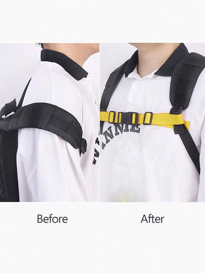 Backpack Chest Fixed Anti Falling Buckle Buckle, Mountaineering Bag Buckle, Children's Backpack Buckle, Shoulder Pressure Reducing Accessories