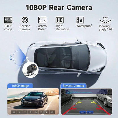 BDQ 7 Inch Car Radio Wireless Carplay & Android Auto Multimedia WIFI Video Player Portable MP5 Player+ Backup Rearview Camera