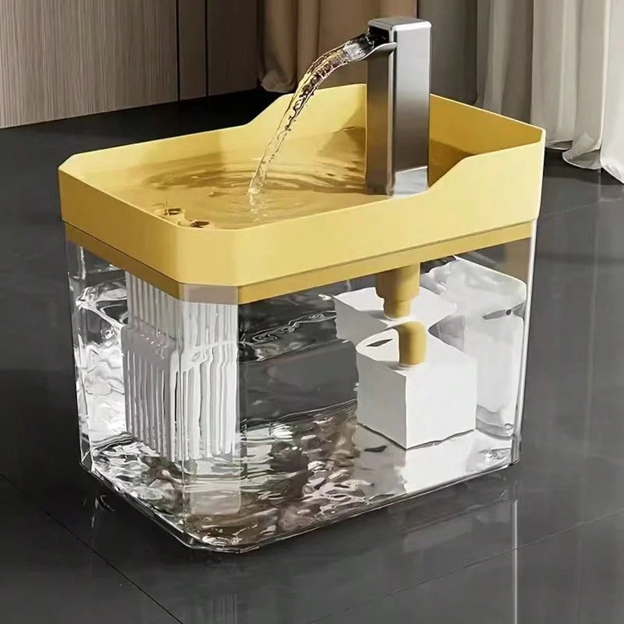 BDTGP One Automatic Pet Water Fountain, Capacity, Quiet Operation And USB Charging, Suitable For Cats And Dogs, NoBatteries Required.