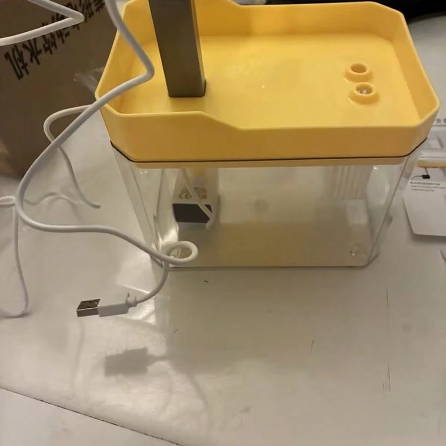 BDTGP One Automatic Pet Water Fountain, Capacity, Quiet Operation And USB Charging, Suitable For Cats And Dogs, NoBatteries Required.