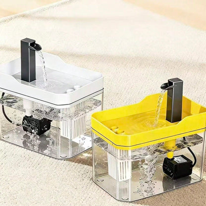 BDTGP One Automatic Pet Water Fountain, Capacity, Quiet Operation And USB Charging, Suitable For Cats And Dogs, NoBatteries Required.