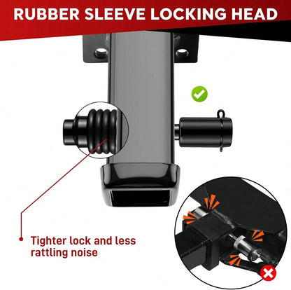 BOYISEN Trailer Hitch Pin Lock, 5/8" For Class III/IV/V 2" &Amp; 2.5" Receiver| 1 Pack, Weatherproof Cap, Anti-Theft, Fits RVs Trucks