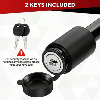 BOYISEN Trailer Hitch Pin Lock, 5/8" For Class III/IV/V 2" &Amp; 2.5" Receiver| 1 Pack, Weatherproof Cap, Anti-Theft, Fits RVs Trucks