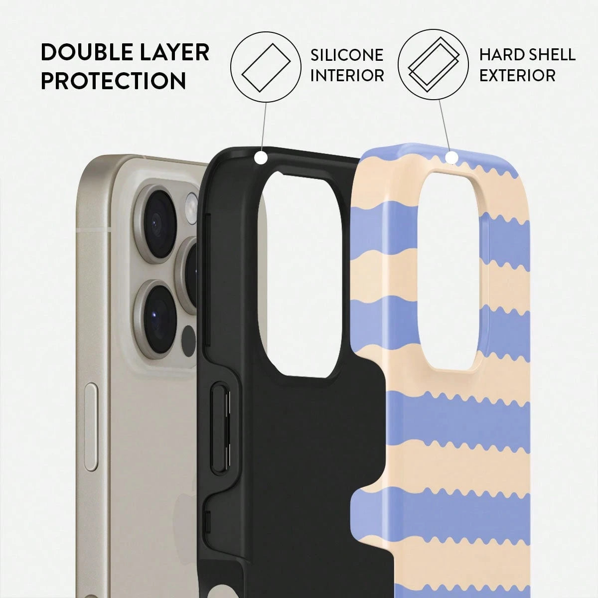 BURGA SPF 100- 16 Pro Max Case- Cute, Aesthetic, Designer Pattern, 17pro Phone Cover, Hard Shell Protection- Fits Apple 11 12 13 14 15 16 17 And S21 22 23 24 25 26 Case For Women And Men