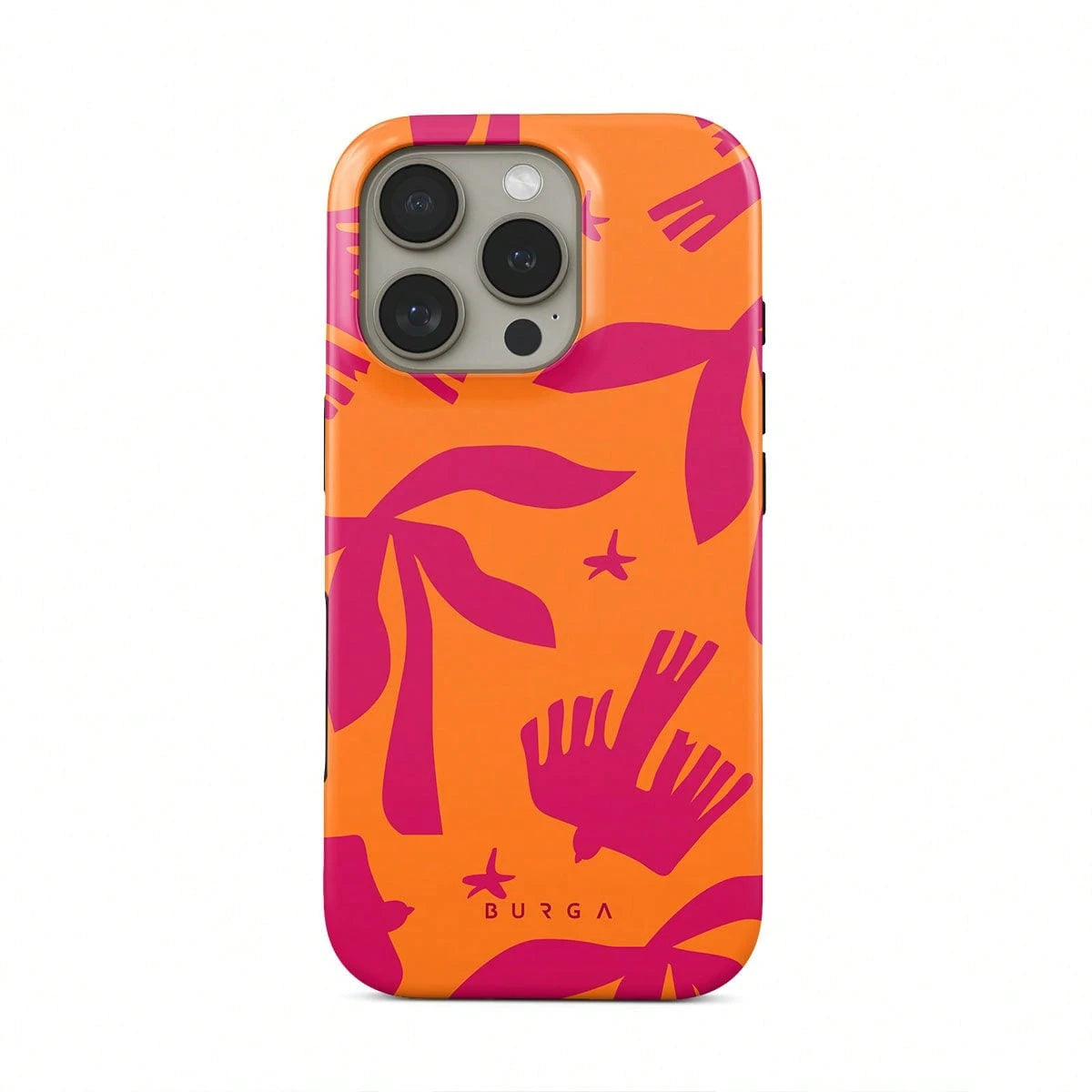 BURGA SPF 100- 16 Pro Max Case- Cute, Aesthetic, Designer Pattern, 17pro Phone Cover, Hard Shell Protection- Fits Apple 11 12 13 14 15 16 17 And S21 22 23 24 25 26 Case For Women And Men