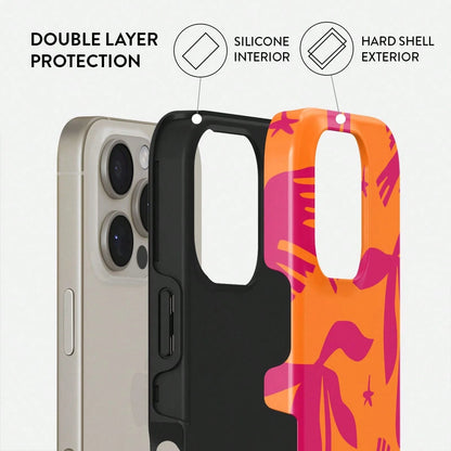 BURGA SPF 100- 16 Pro Max Case- Cute, Aesthetic, Designer Pattern, 17pro Phone Cover, Hard Shell Protection- Fits Apple 11 12 13 14 15 16 17 And S21 22 23 24 25 26 Case For Women And Men