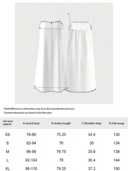 Cévolie Women's Fashion Elegant Casual Vacation Spaghetti Strap Dress