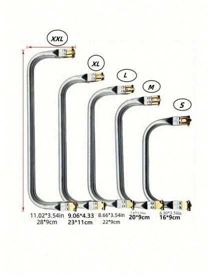 CALINNL Foldable Frame Clutch Purse Accessories, DIY Components, Replaceable Parts, Reusable Bag Accessories, Handbag Spare Parts