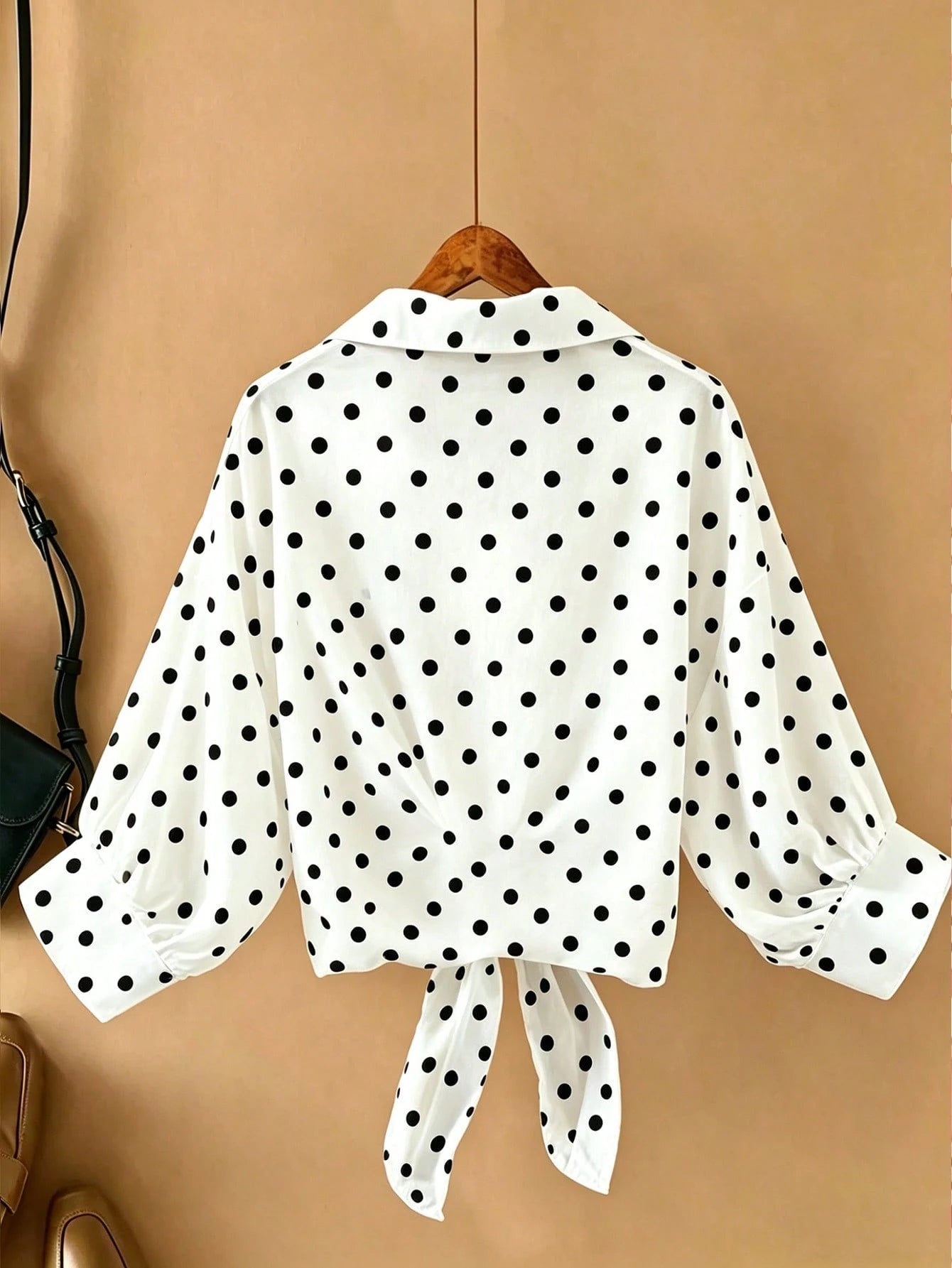 Calvaya Plus Size Women's Solid Color Simple Daily Long Sleeve Shirt Fall Cloth For Women