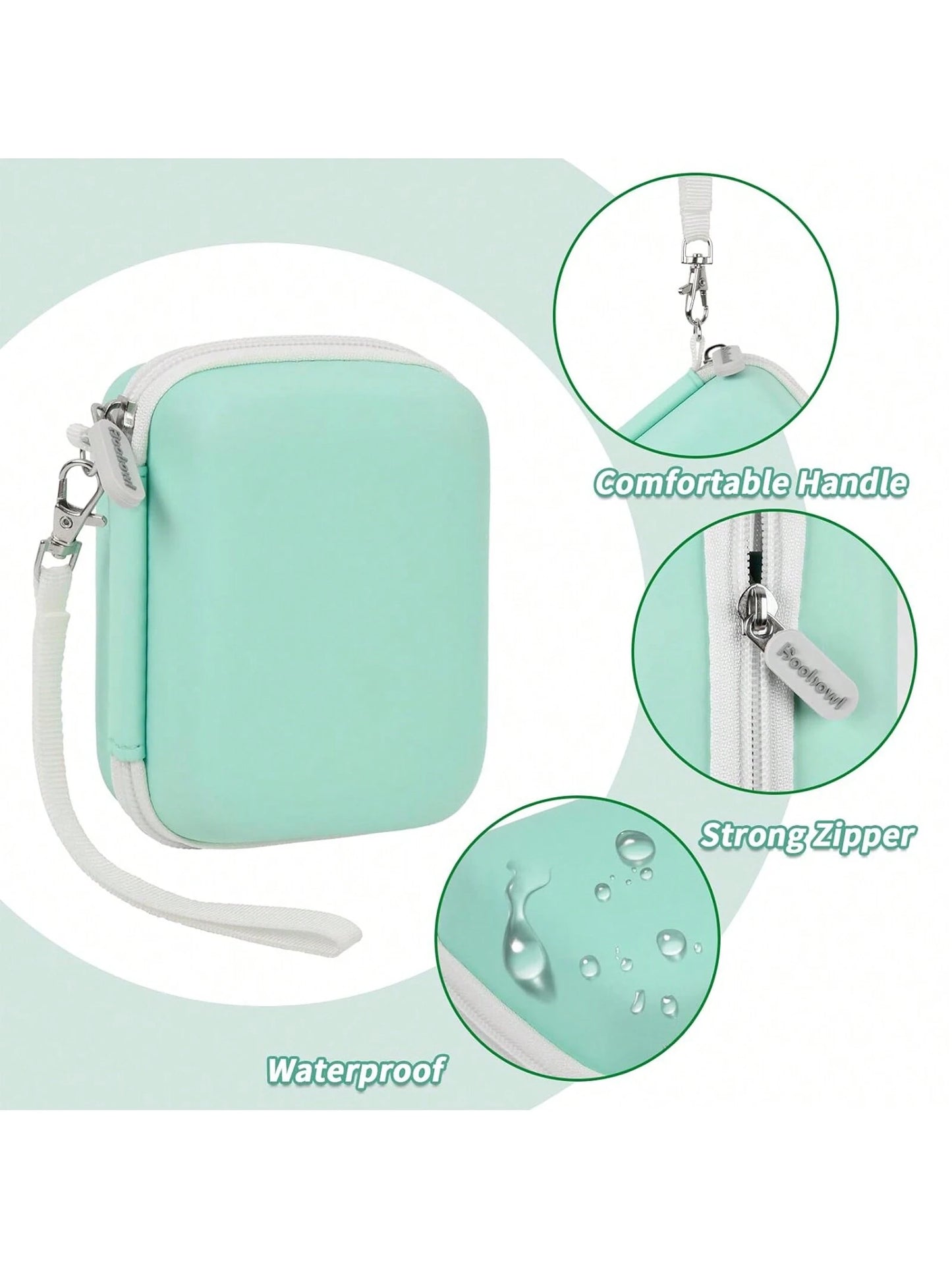 Camera Case Compatible With Yifecial/For EROOLU/For VAHOIALD/ For Ko-Dak Pixpro/For Ca-Non PowerShot ELPH 180 190 Digital Cameras For Travel- Box Only