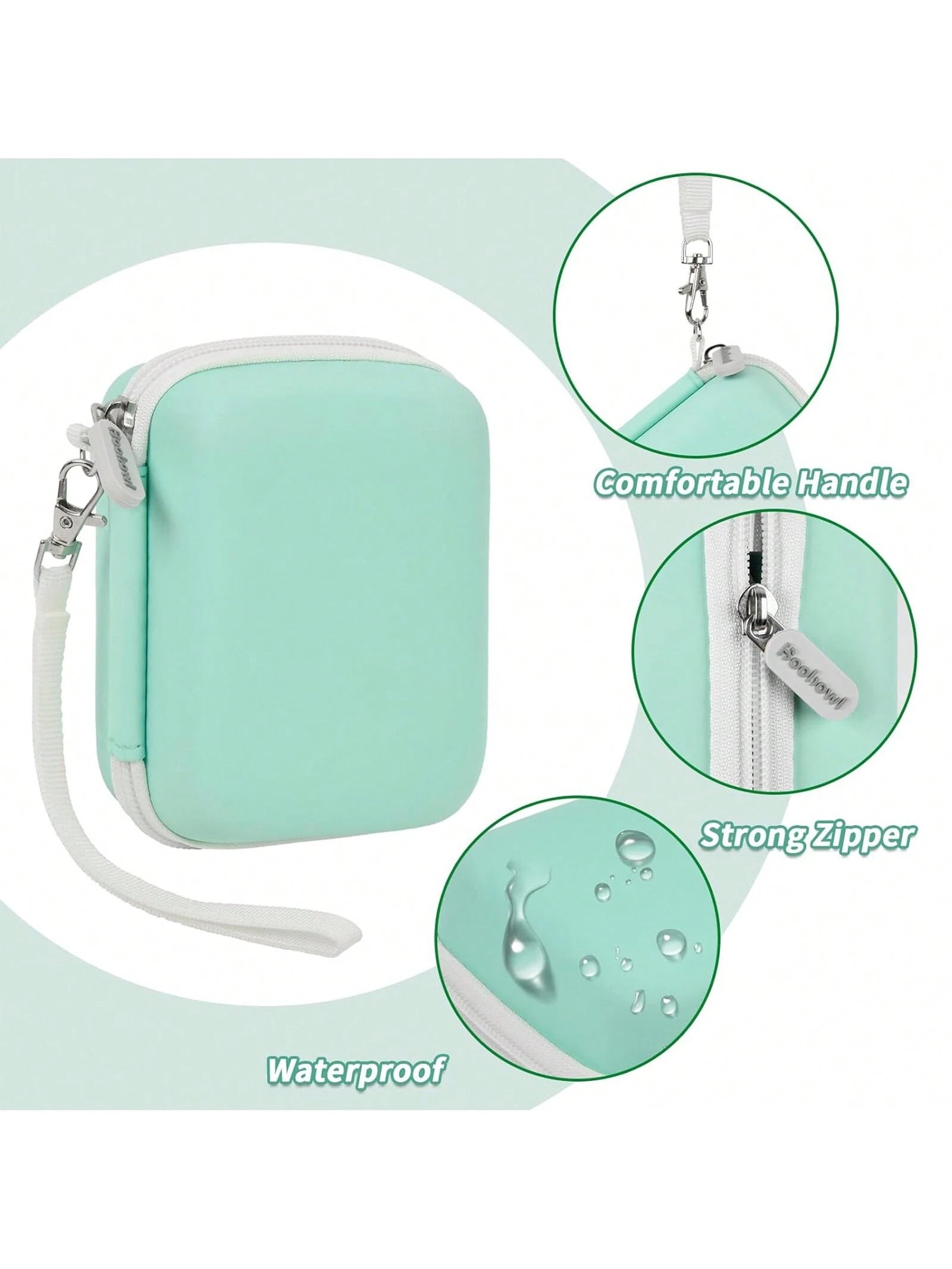 Camera Case Compatible With Yifecial/For EROOLU/For VAHOIALD/ For Ko-Dak Pixpro/For Ca-Non PowerShot ELPH 180 190 Digital Cameras For Travel- Box Only