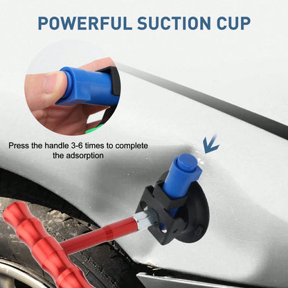 Car Body Paintless Dent Repair Tools Suction Cup Puller Lifter Hail Removal Kit