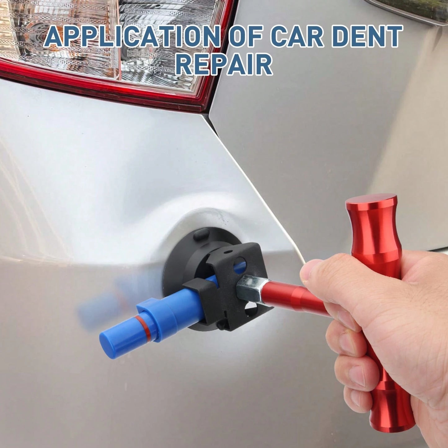 Car Body Paintless Dent Repair Tools Suction Cup Puller Lifter Hail Removal Kit