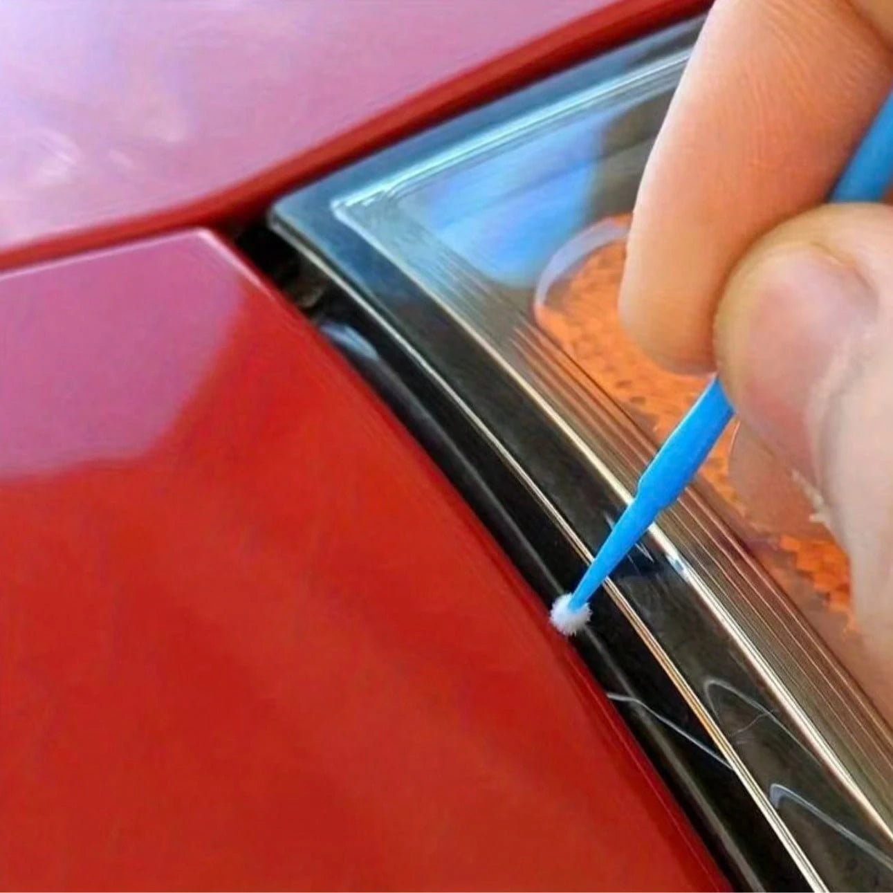 Car Detail Brush Air Conditioner Vent Interior Cleaning Brush Car Crevice Brush Tool 100pcs/Pack