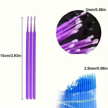 Car Detail Brush Air Conditioner Vent Interior Cleaning Brush Car Crevice Brush Tool 100pcs/Pack