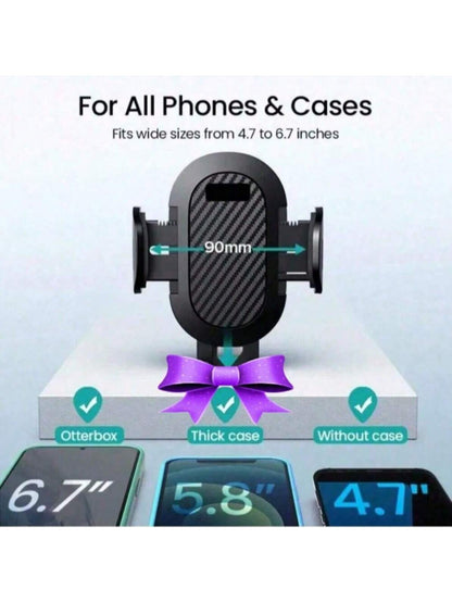 Car Phone Holder 360° Windshield Mobile Cell Support Smartphone Universal Mount Stand Compatible With IPhone