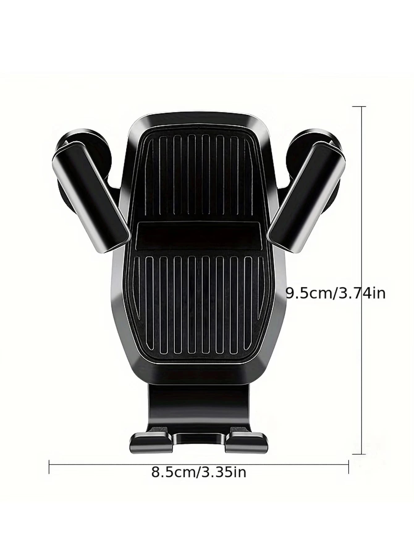 Car Phone Holder With Image Stabilization, Air Vent Gravity Support, Sturdy Design