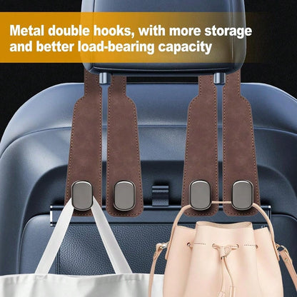 Car Purse Hook Purse Hook For Car Seats Headrest Car Seat Hooks,Heavy Duty Vehicle Organizer For Handbags, Groceries, Purses, Keep Car
