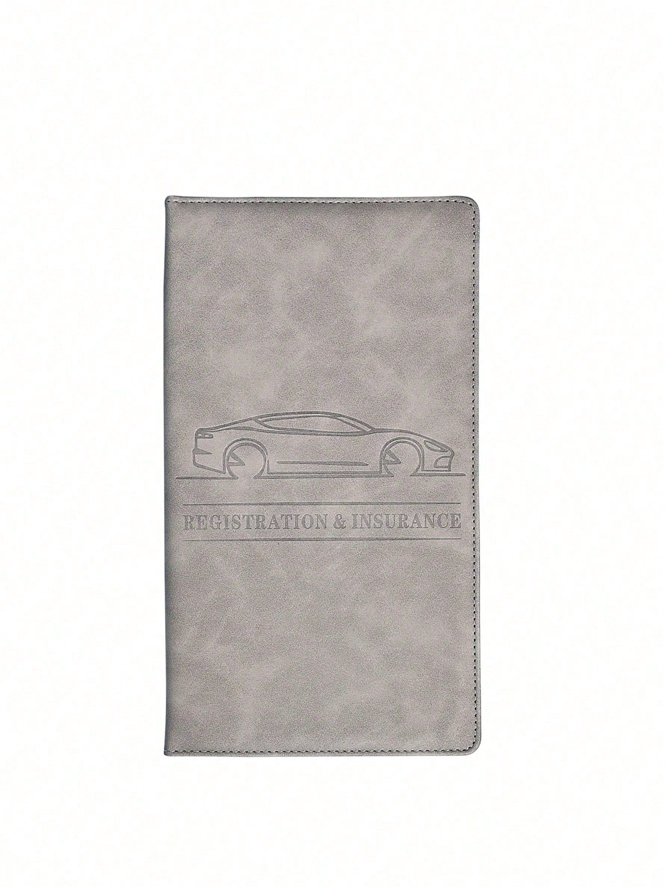 Car Registration And Insurance Card Holder, Vehicle License Document Glove Box Compartment Organizer, Interior Car Accessories
