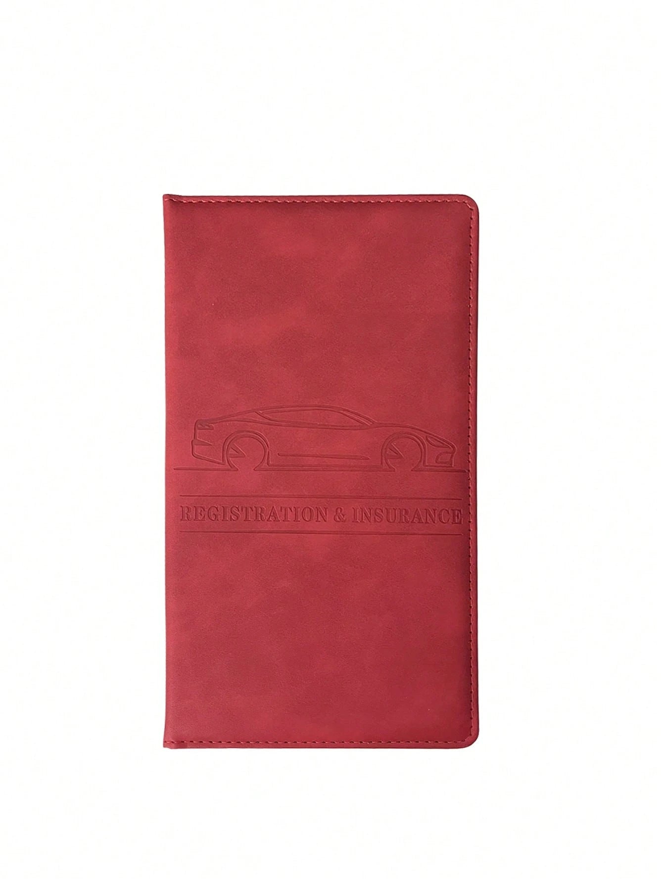 Car Registration And Insurance Card Holder, Vehicle License Document Glove Box Compartment Organizer, Interior Car Accessories