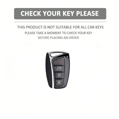 Car Remote Key Fob Shell Case Suitable For Luxury HG Sedan Santa Fe 3DM Grand SantaFe 2018 IX45 EQUUS Azera Genesis G80