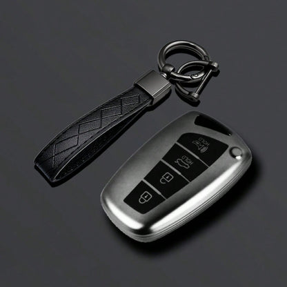Car Remote Key Fob Shell Case Suitable For Luxury HG Sedan Santa Fe 3DM Grand SantaFe 2018 IX45 EQUUS Azera Genesis G80