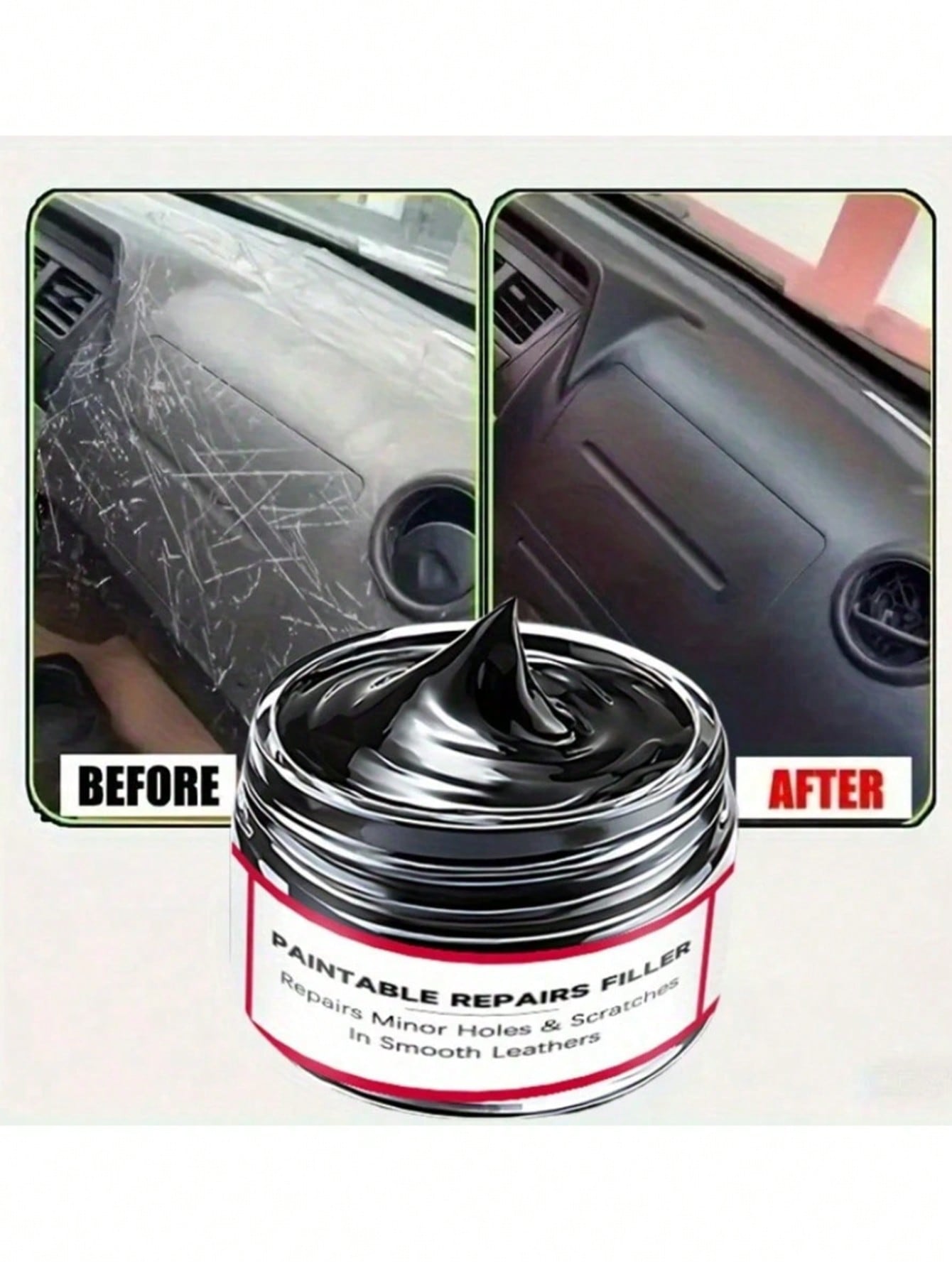 Car Repair Paste, Car Scratch Repair Paste, Car Interior Polishing Paste, Plastic Part Scratch And Scuff Repair Paste, Car Care Paste, Tire Blackening Paste, Car Scratch Repair Paint, Car Accessories