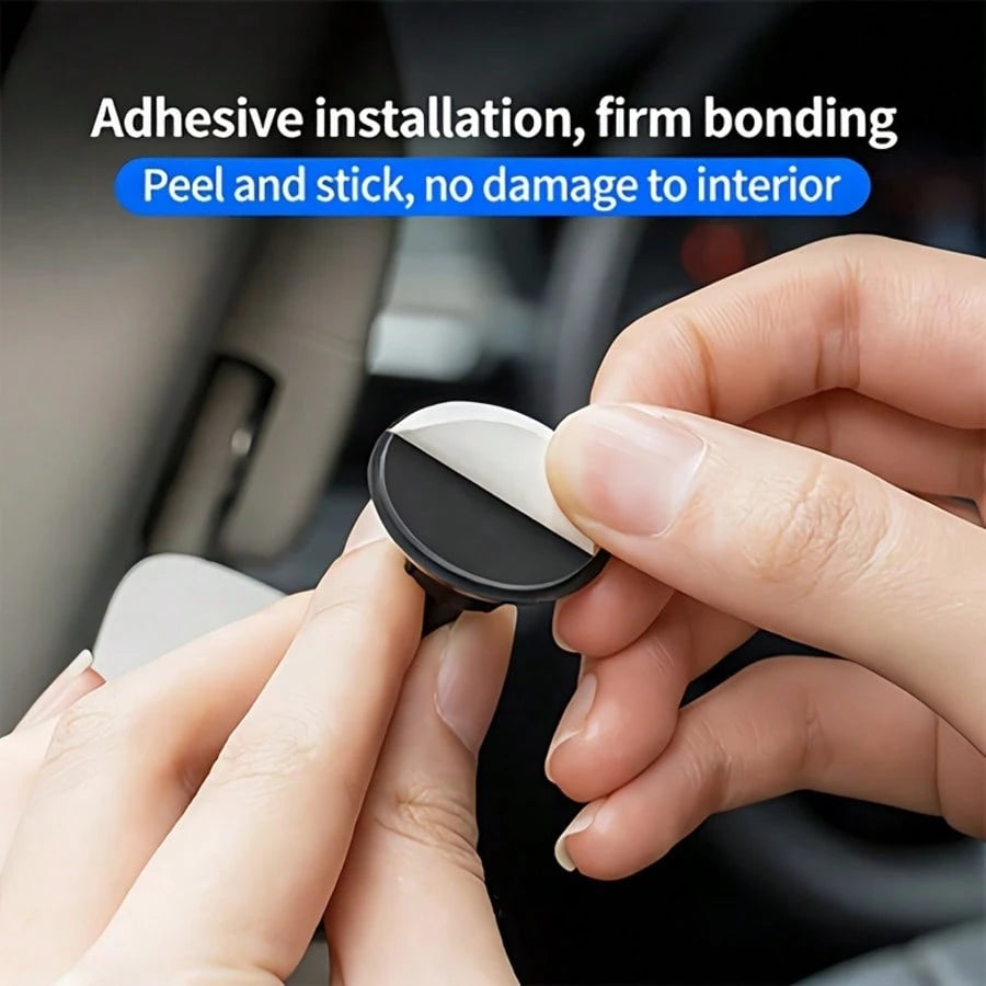 Car Rotating Blind Spot Mirror, Wide-Angle Lens With Self-Adhesive Design, Compact And Practical, Enhances Driving Safety