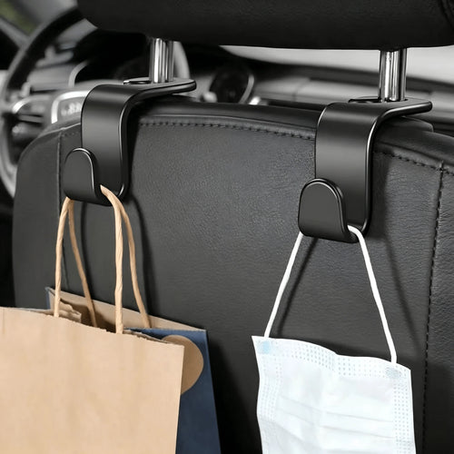 Car Seat Headrest Hooks (Front Seat), Car Hooks/Hanger, Car Seat Hooks (Rear Seat), Car Headrest Hooks, Universal Car Interior Accessories, Suitable For Various Vehicle Models SUV, Off-Road Vehicle, T