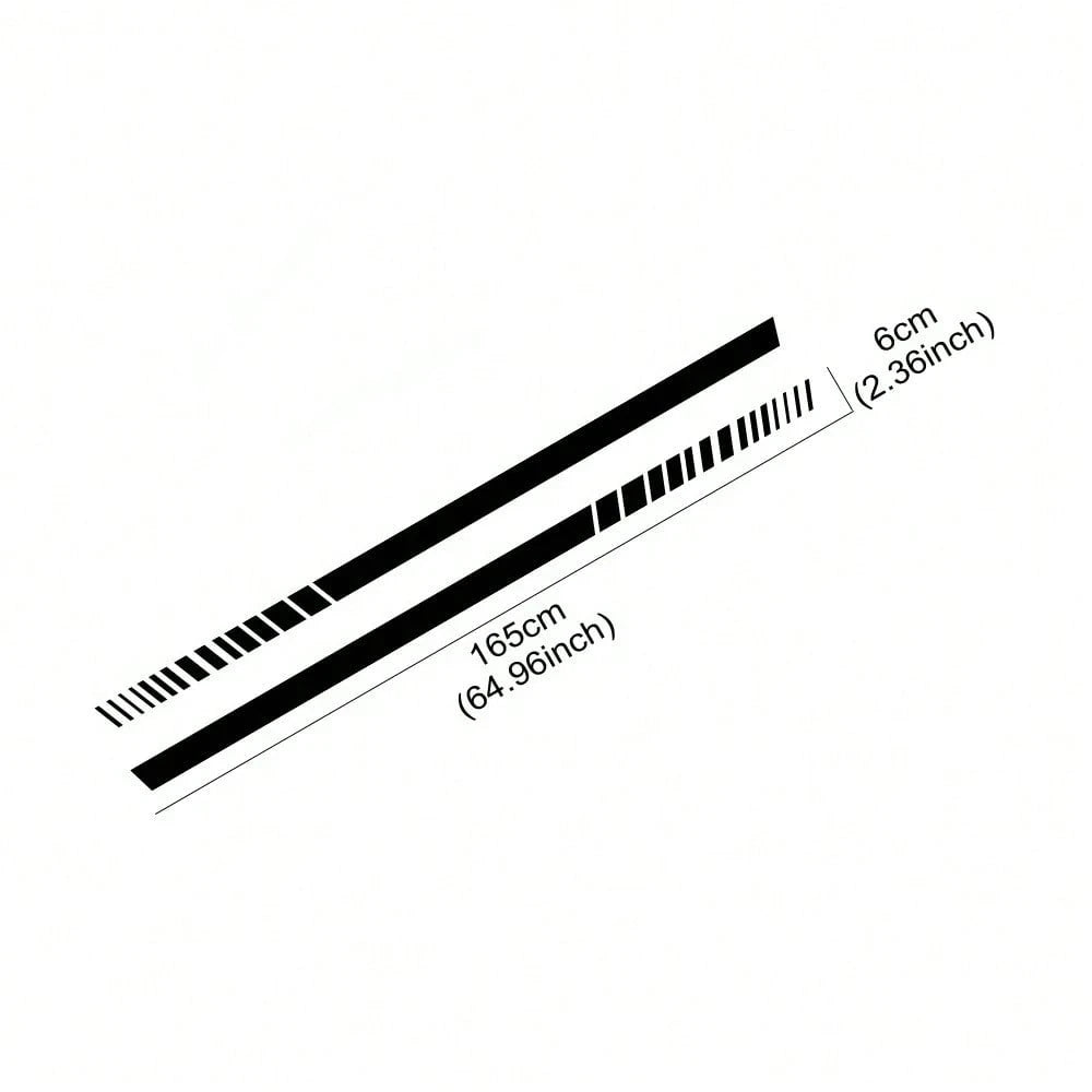 Car Side Skirt Stripes Sticker Waterproof Trims Vinyl Decal Accessories For Audi A3 8P 8V 8L 8Y S3 RS3 Sedan Sportback Limousine