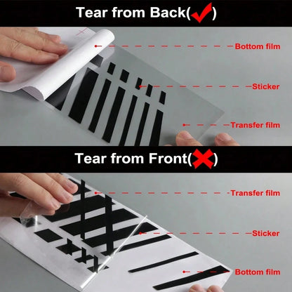 Car Side Skirt Stripes Sticker Waterproof Trims Vinyl Decal Accessories For Audi A3 8P 8V 8L 8Y S3 RS3 Sedan Sportback Limousine