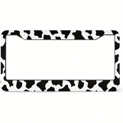 Car- Stylish Front And Rear Car Sign Holder, Durable Metal With Unique Animal Design, Cow Car Decoration, Car Must Haves, Car Decor, Car Cover, Car Accessories>Essentials, Car Picks, Gifts