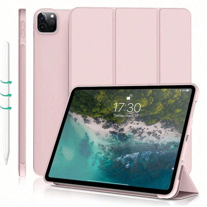 Case For IPads (A19) 12th/11th/10th Generation(2026/2025/2022),Case For IPads (M4) Air8/Air7 Generation(2026/2025) IPads 11/10.9 Inch- Protective Trifold Stand Smart Cover[Support Touch ID & Auto Wak