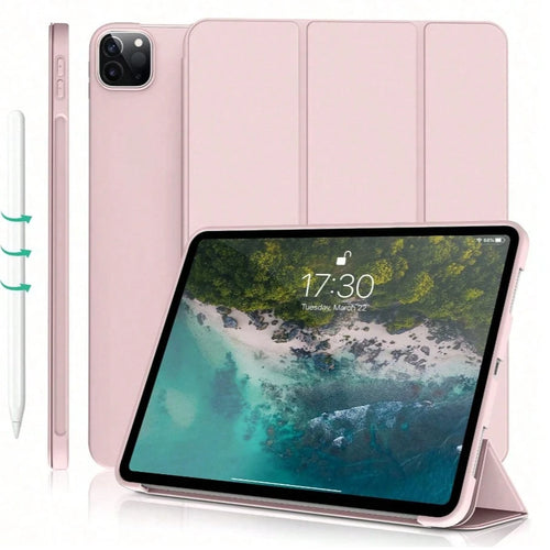 Case For IPads (A19) 12th/11th/10th Generation(2026/2025/2022),Case For IPads (M4) Air8/Air7 Generation(2026/2025) IPads 11/10.9 Inch- Protective Trifold Stand Smart Cover[Support Touch ID & Auto Wak