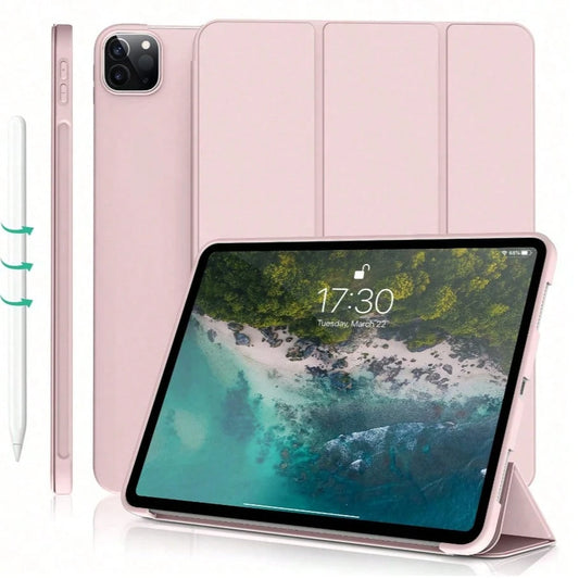 Case For IPads (A19) 12th/11th/10th Generation(2026/2025/2022),Case For IPads (M4) Air8/Air7 Generation(2026/2025) IPads 11/10.9 Inch- Protective Trifold Stand Smart Cover[Support Touch ID & Auto Wak