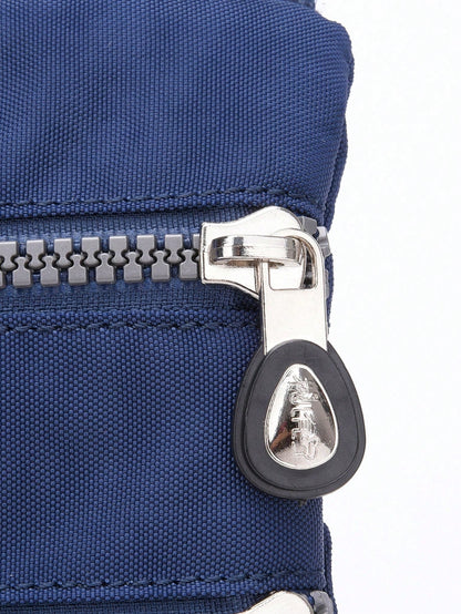 Casual Nylon Wallet Small Crossbody Bag Shoulder Bag Women's Multi-Pocket Zipper Envelope Bag