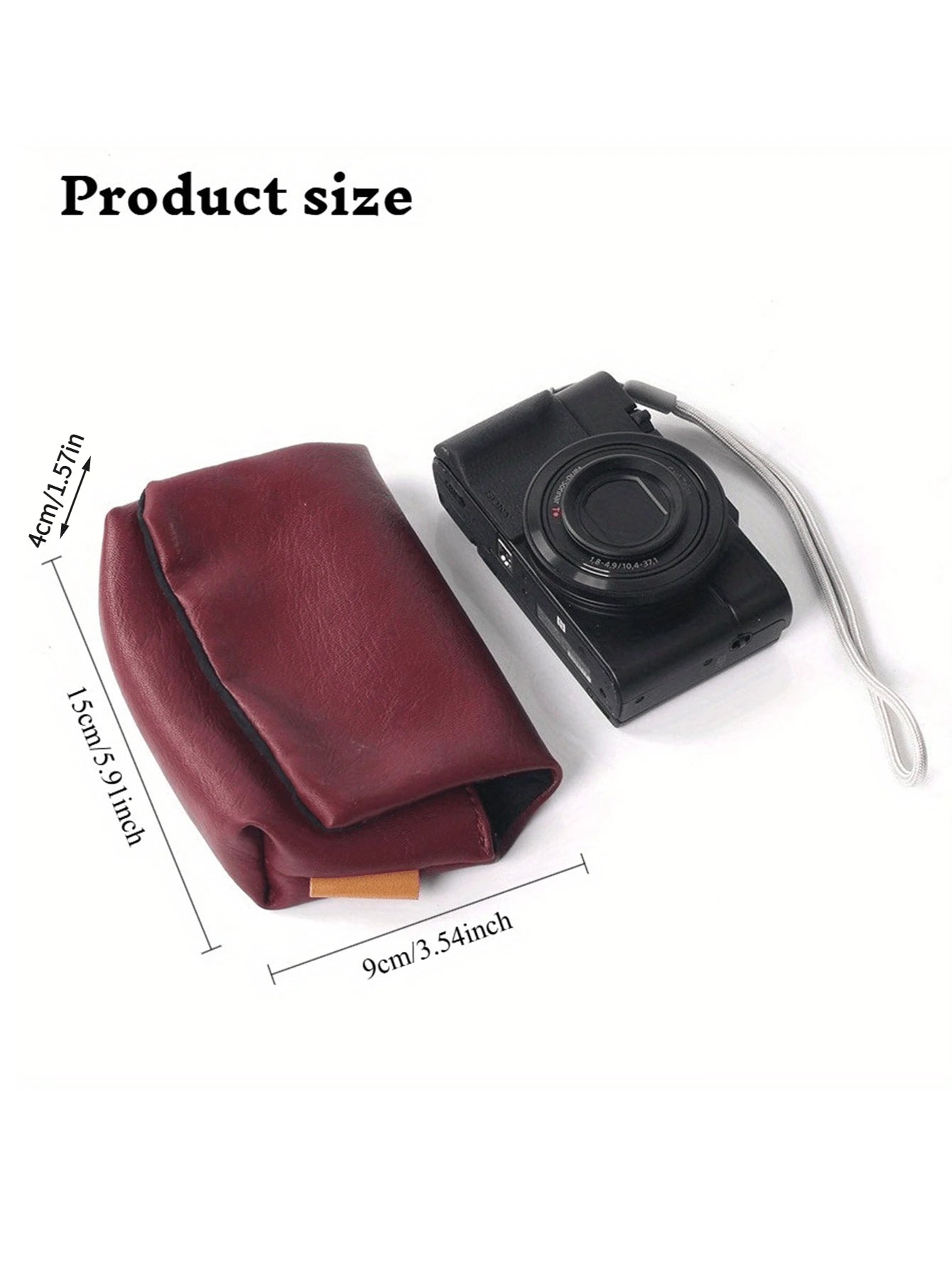 CCD Camera Storage Bag, Multi-Functional Compact Camera Bag, Protective Camera Case For Easy Carrying Without Concern For Wearcharger Case Power Bank Phone Charger Digital Camera Accessories