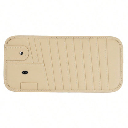 CD DVD Car Holder Vehicle Visor Storage Organizer Large Capacity CD Bag Case US