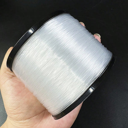 Chelesh 546YDS Monofilament Fishing Line, Transparent Invisible Absorbent, Nylon Line, Diameter 0.52mm-1.0mm, Strength 35LB-150LB, Suitable For Freshwater, Saltwater, Surf Fishing, Ideal For Long-Rang