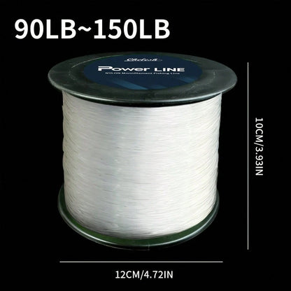 Chelesh 546YDS Monofilament Fishing Line, Transparent Invisible Absorbent, Nylon Line, Diameter 0.52mm-1.0mm, Strength 35LB-150LB, Suitable For Freshwater, Saltwater, Surf Fishing, Ideal For Long-Rang