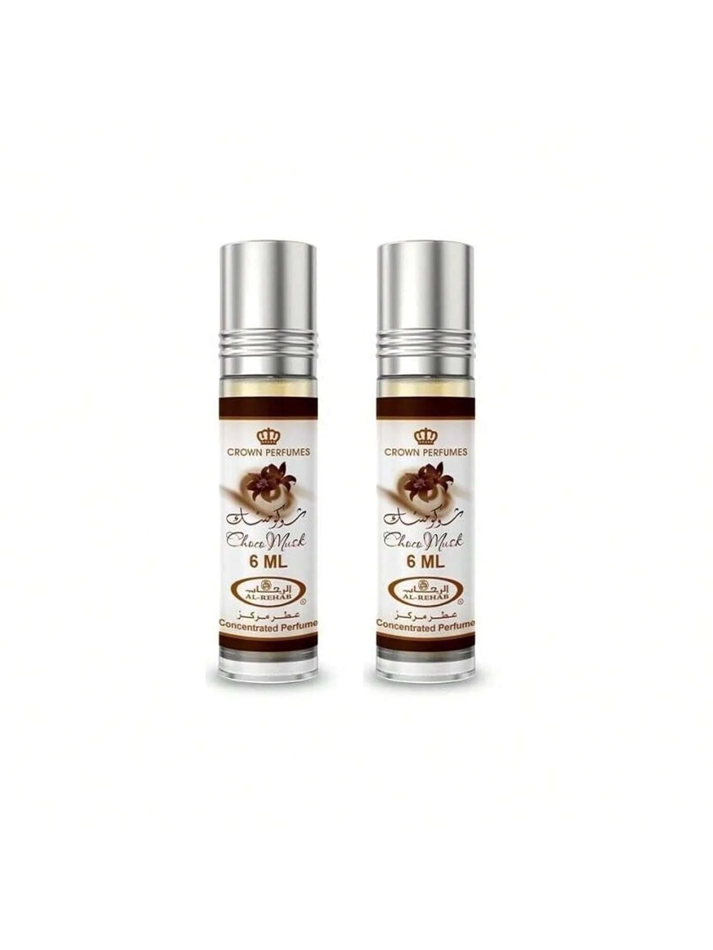Choco Musk Set Mini Roll On Perfume Oil 6ml- Travel Size- Alcohol-Free, Fragrance, Perfume, Unisex, Spray, Long Lasting, Parfum, Scent, Notes, Signature, Luxury, Gift, Collection, Classic, Original