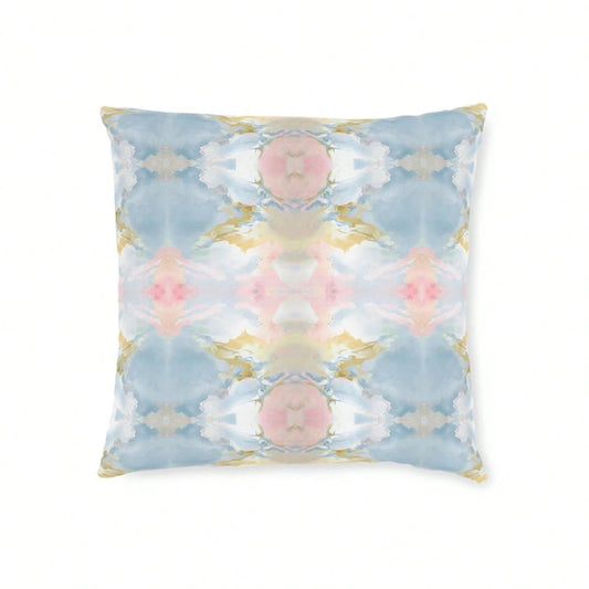 CKnight [Room Decor Pillow]Watercolor Throw Pillow Cover Pastel Blue Blush Pink Pillow Case Abstract Art Home Decor College Gi Bedroom Impressionst Modern Ikat