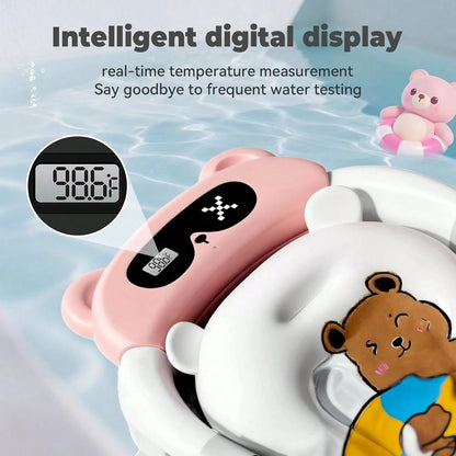 Collapsible Baby Bathtub With Soft Bath Net, Portable Infant Travel Tub, Non-Slip Dinosaur Design