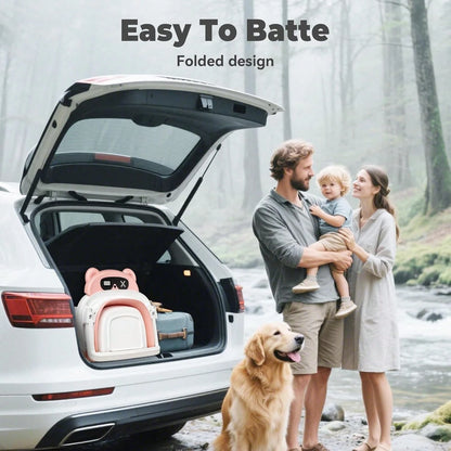 Collapsible Baby Bathtub With Soft Bath Net, Portable Infant Travel Tub, Non-Slip Dinosaur Design