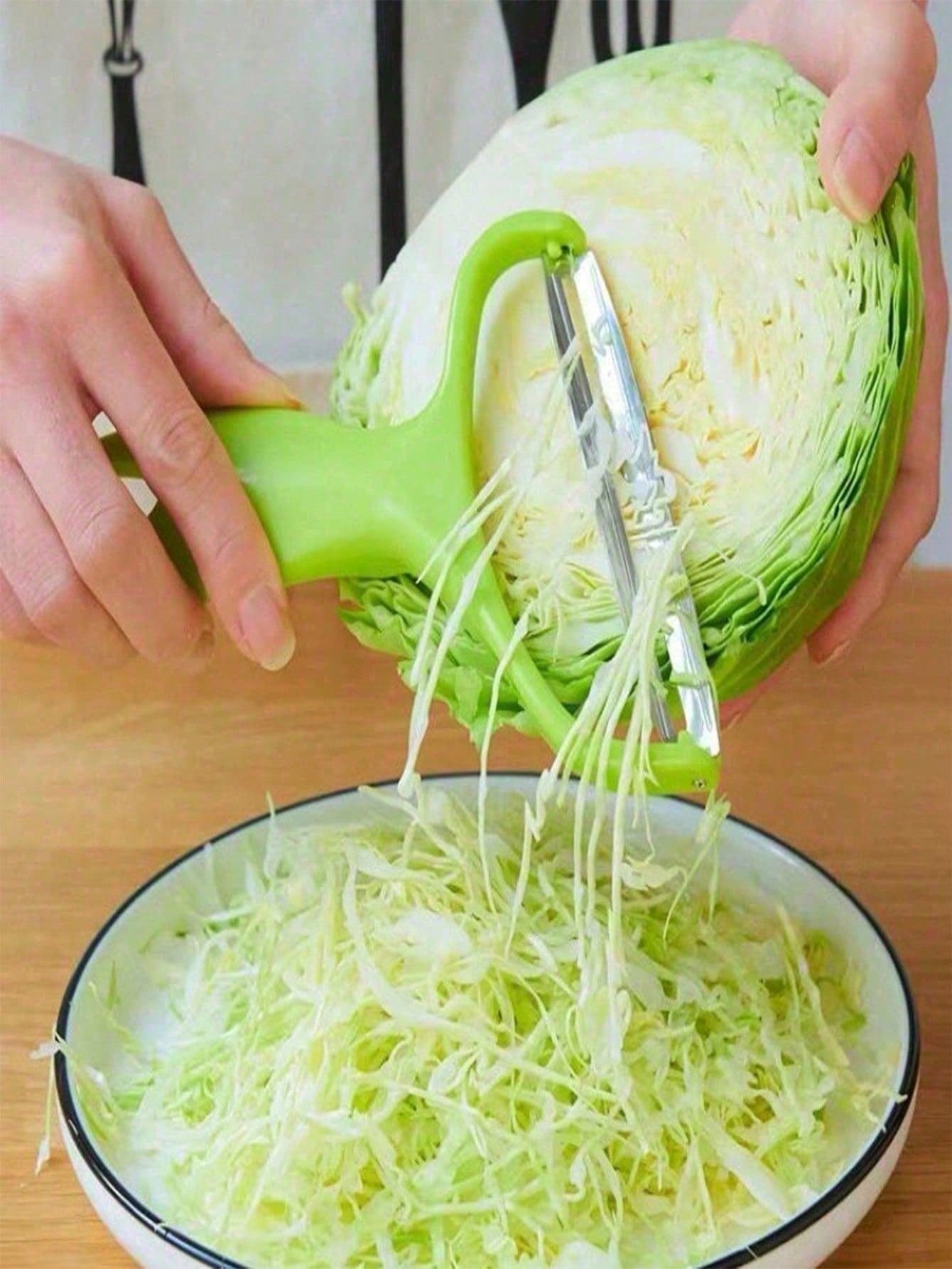 Countertop Vegetable Grater Split Blade Assembly For Easy Cleanup, Lightweight Solid Frame Structure For Long Term Use. Aligns Food Shredding Tool, Kitchen Prep Tool For Household Cooking Area Layout