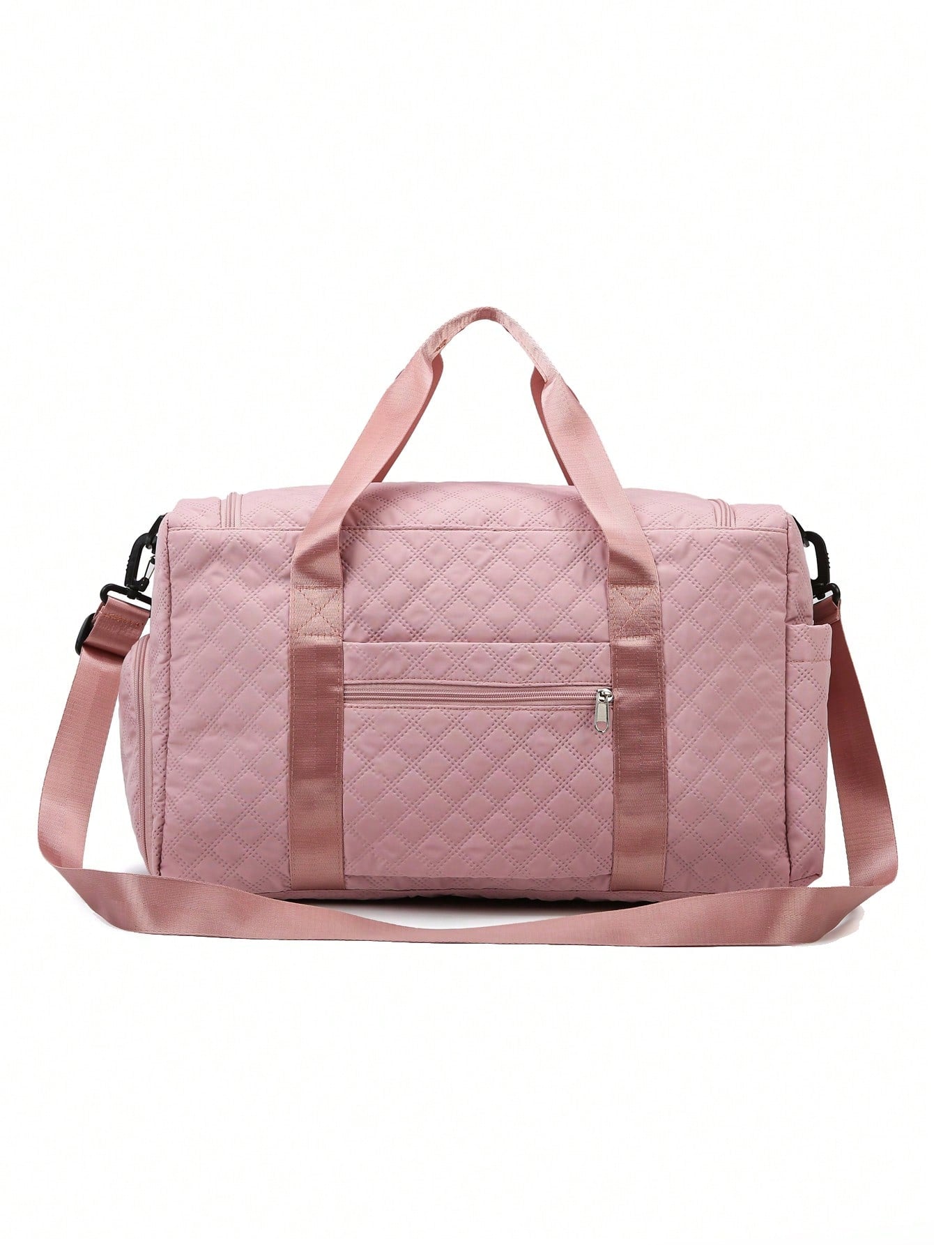 Cow, Leopard, Zebra Print, Duffle Bag, Travel Bag, Luggage Bag, Large Capacity, Dry And Wet Separation, For Business, For Hospital, Nylon Pink Traveling Bag Travelling Organizer Outfit Airport Travel