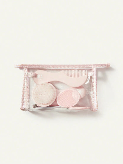 Cozy Pixies Pink Baby Nail Care 6 Pieces Set