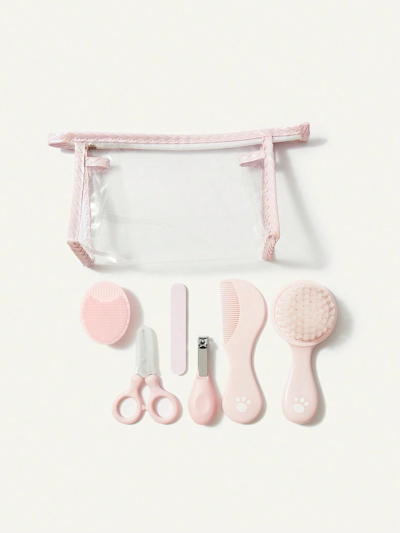 Cozy Pixies Pink Baby Nail Care 6 Pieces Set