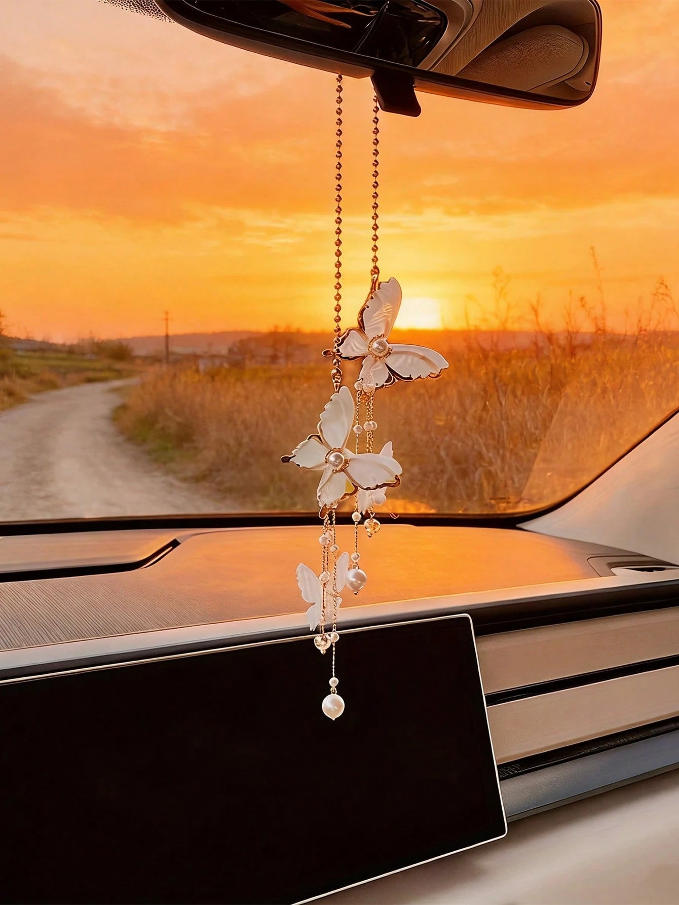 Creative Car Pendant, Car Hanging Decor, Rearview Mirror Accessory, Car Interior Decoration