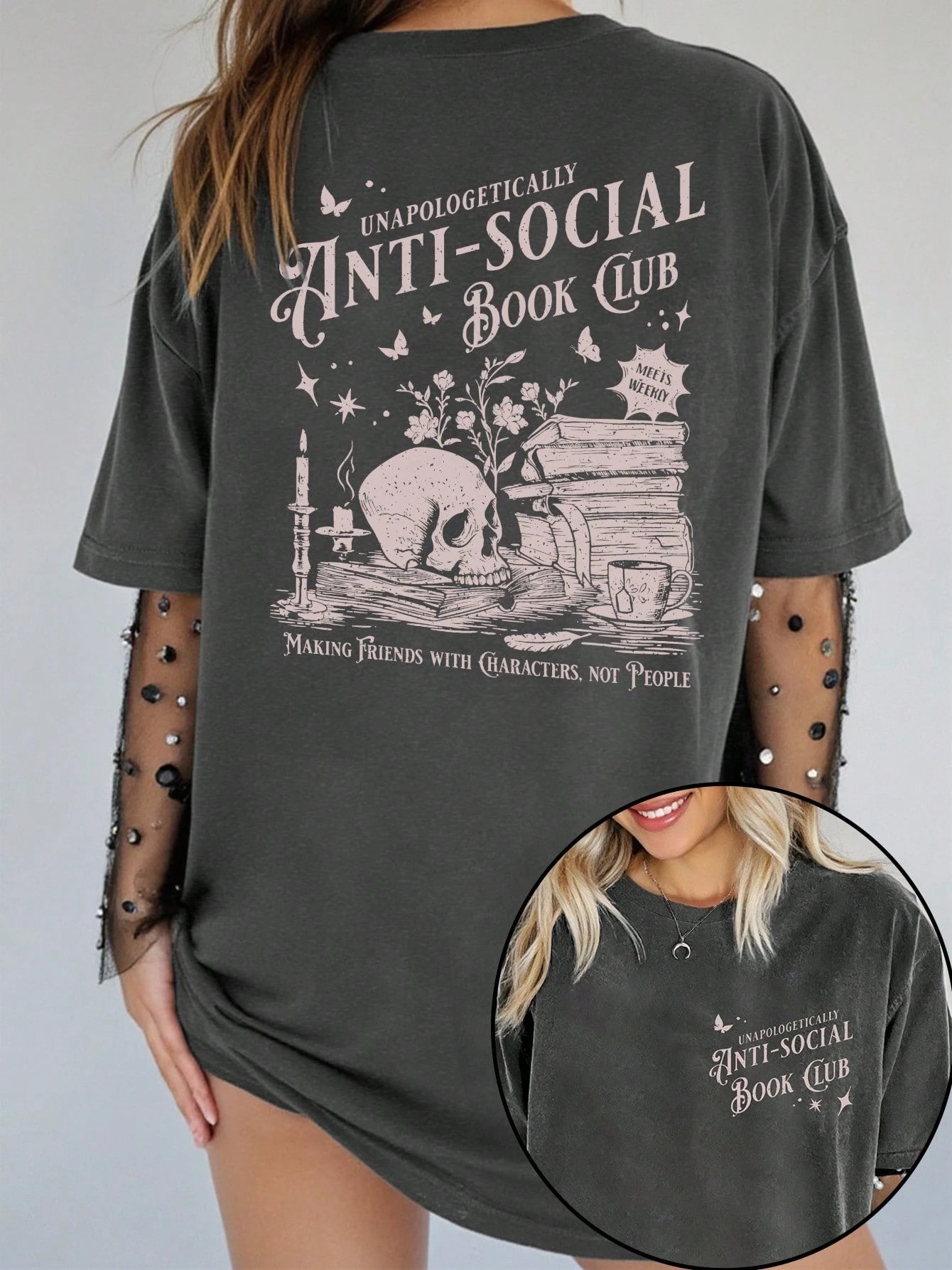 CURVE+ Plus Size Halloween T-Shirt, Plus Size Streetwear Graphic Tee, Casual Summer Top, Vacation Vibe